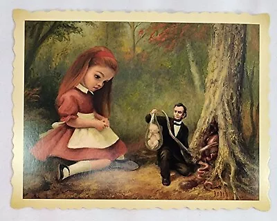 Mark Ryden FETAL TRAPPING IN NORTHERN CALIFORNIA Postcard Tree Show Art Print • $12.45