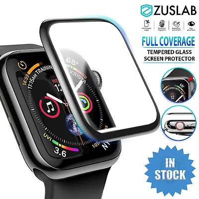 $6.95 • Buy For Apple Watch 8 7 SE 6 5 4 3 2 Glass Screen Protector 38 40 41 42 44 45 49 Mm