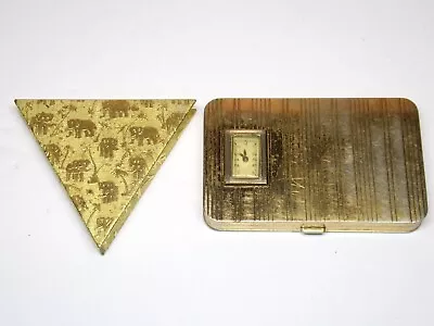 Vintage  1950's Evans Compact  &  1960's Faberge' Compact  As Is  Set Of 2 • $19.99