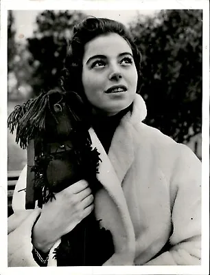 LD227 1954 Orig Int'l News Photo PIER ANGELI OR HER TWIN? ACTRESS MARISA PAVAN • $20