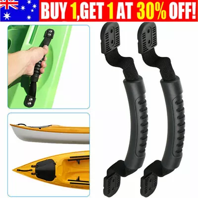 2X Kayak Canoe Boat Side Mount Carry Handles Webbing Hand Fitting Accessories • $13.59