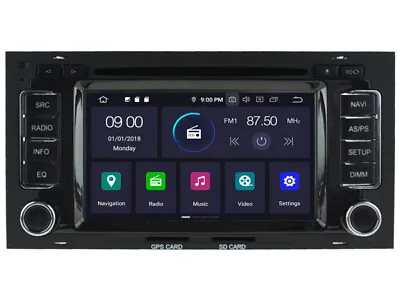 Android 10.0 Car GPS Navigation DVD Radio For VW Touareg/Transporter 2004-2011 • $414