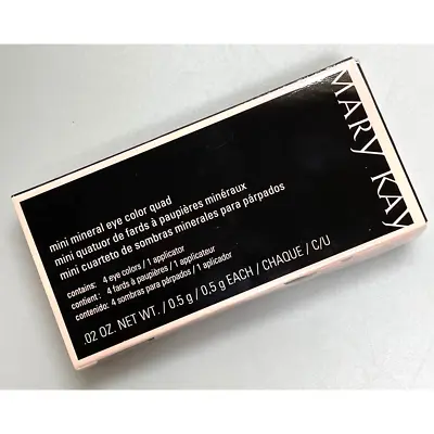 Mary Kay Mini Mineral Eye Color Quad *Honey Spice*Sienna*Blue Metal*Vintage Gold • $16