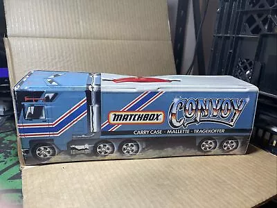 Matchbox CC8 Convoy Carry Case With Inserts (2-118) • $119