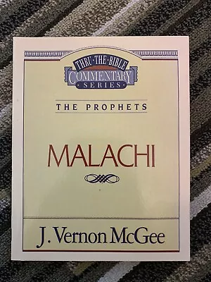 J. Vernon McGee Thru The Bible Series Vol 33 Malachi 1991 • $11