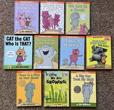 Lot Of 10 ELEPHANT And PIGGIE Books By Mo Willems Hardcover VERY GOOD/LIKE NEW • $34.99