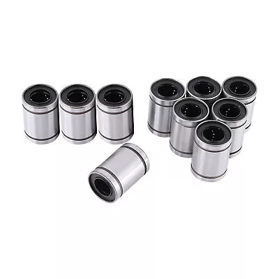 10x LM12UU 12mm Linear Motion Ball Bearing Bushing For 12mm Rod 3D Printer CNC • £15.12