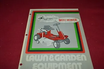 Moto Mower Of Canada Lawn & Garden Equipment Brochure FCCA  • $21.99