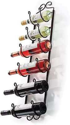 Towel Rack And Wine Rack - Bronze Wall Wine Rack - Wall Mounted Wine Rack Fits U • $26.81