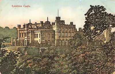 Vintage Postcard Lambton Castle United Kingdom  • £9.62