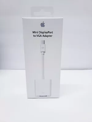 GENUINE Apple Mini DisplayPort To VGA Adapter MB572Z/B Model A1307 White • $9