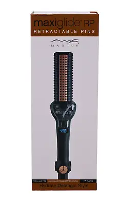 Maxius Maxiglide RP Retractable Pins Steamburst Professional Hair Straightner • $110