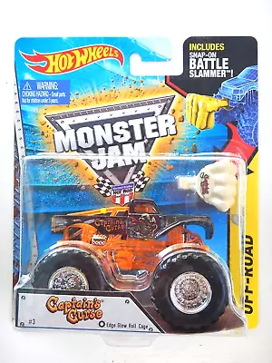 Captain's Curse Monster Jam Truck (#3)(Hot Wheels)(Battle Slammer)(2015) • $9.99