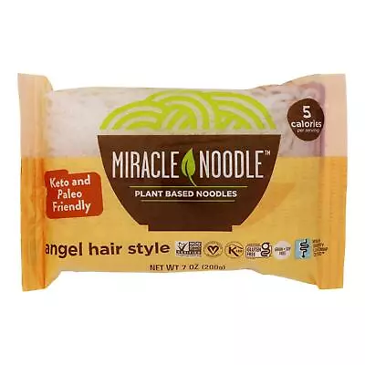 Miracle Noodle Pasta Shirataki Miracle Noodle Angel Hair 7 Oz Case Of 6 • $54.99