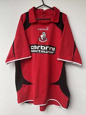 Bournemouth Football Shirt 2008/09 Home Cabrini Mens XXL • £35