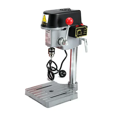 220V Electric Mini Bench Drill Press Stand Drilling Milling Machine 0.6-6.5mm • $184.13