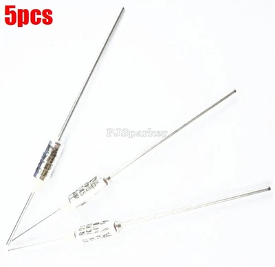 $5.22 • Buy 5Pcs Microtemp Thermal Fuse 257℃ Cutoff 10A 250V G4A00 New Ic Bb