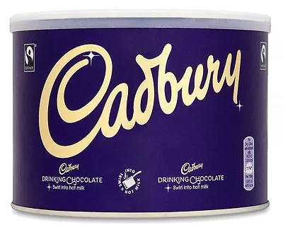 Galaxy Or Cadbury Drinking Hot Chocolate Swirl Into Hot Milk 500g 1KG 2KG Tins • £13.92