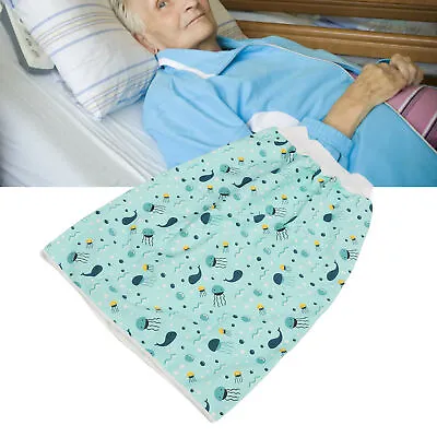 Adult Diaper Skirt Incontinence Mat Cotton Cloth Reusable Diaper Bed PaD • $25.53