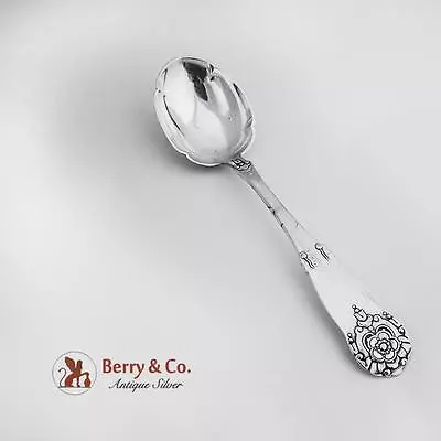 Hardanger Serving Spoon 830 Silver Norway Magnus Aase • $112