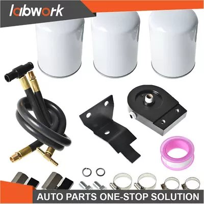 Labwork Coolant Filter Kit W/ 3 Filter For Ford 2003-07 6.0L Powerstroke Diesel • $47.47