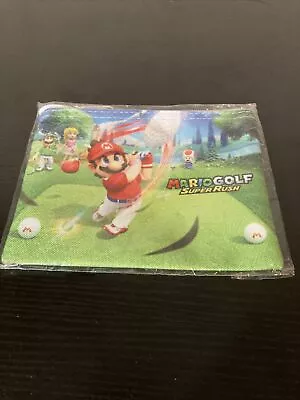 Mario Golf Super Rush Exclusive Limited Pouch Nintendo Switch & Lite NEW SEALED • $11.99