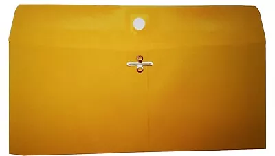 10 Pcs 10 X 13  Brand New HD Kraft Manila Gummed Clasp Envelopes Mail Ship Post • $8.89