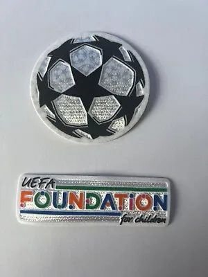 New UEFA Champions League Football Shirt Patch Badge Set 23/24 • £4.95