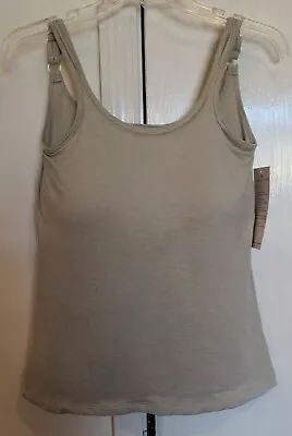 Mastectomy Camisole With Integrated Prosthetics Medium W C Cup New Oat NWT • $125