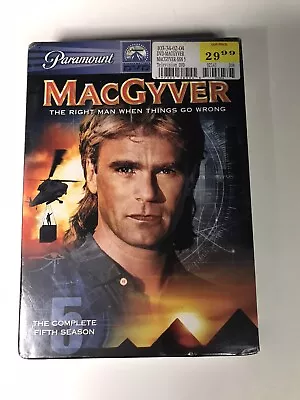 MacGyver The Complete 5th Season Brand New Sealed 6 DVD Set • $19.99