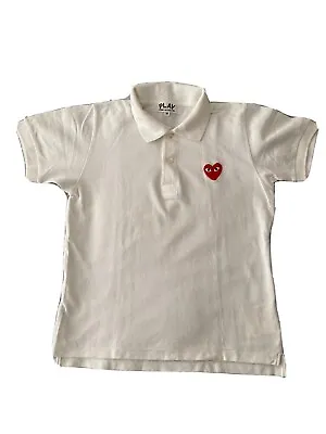 £30 • Buy Comme Des Garcons Play Polo Shirt