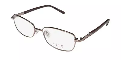 New Elle 13446 Eyeglasses Br 52-16-135 Metal & Plastic Womens Full-rim Oval • $29.95