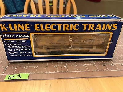 K-LIne Train K-5417 DESERT STORM USA MILITARY Tanker Tank Car EXC W/Box LOT A • $29.95