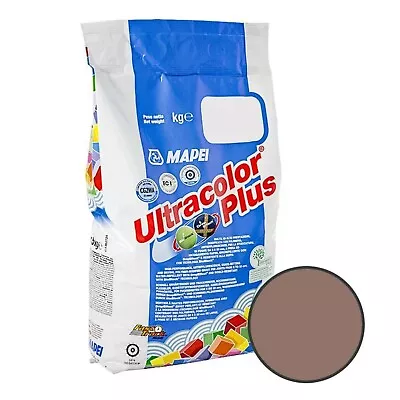 Mapei Grout 142 Brown5kg Ultracolor Plus Colour Wall & Floor • £18.98