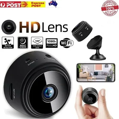 Mini Wifi Wireless IP 1080P HD Security Camera Network Monitor Hidden Night Vers • $11.89