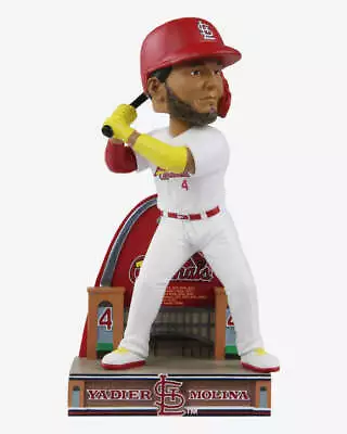 Yadier Molina St. Louis Cardinals Career Stats Bobblehead MLB Baseball • $199.99