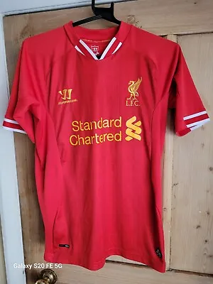 £9.99 • Buy Warrior Liverpool Football Shirt Youth Boys XL Red 2013/14 Home