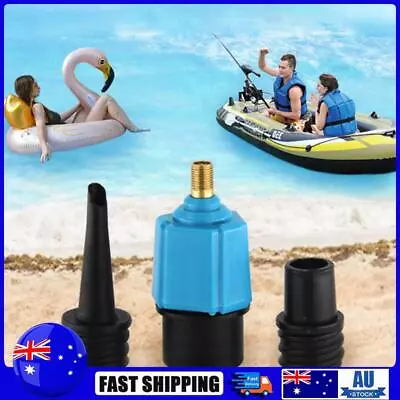 Air Valve Converter Inflatable Sup Pump Adaptor For Kayaking Dinghy Pontoon Boat • $9.59