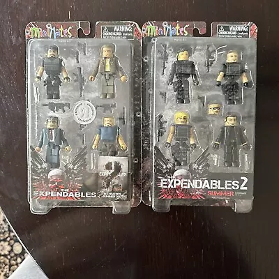 Minimates The Expendables 2 - Series 2 Box Sets (2012) Lot Of Two Sets NEW • $44.99