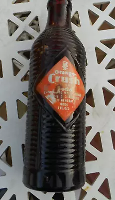 7 Oz Acl Soda Bottle Orange Crush Corinth Mississippi • $13.99