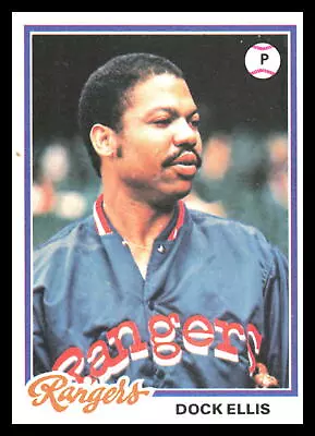 1978 Topps Dock Ellis #6Texas Rangers Low Grade 4K • $1.29