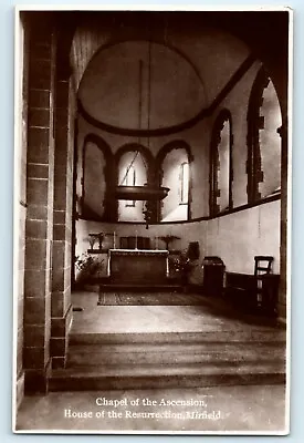 Postcard Mirfield Chapel Of Ascension House Resurrection Church Interior Rppc • £3.48