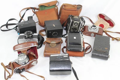 £0.99 • Buy F X10 Vintage Film Cameras Lot Inc. Gnome Vario, Prinz Saturn 30 Etc
