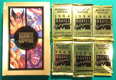 1994 Marvel Masterpieces Sealed Trading Card Packs - $15 Per Pack • $10.97