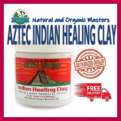 ✅ Aztec Secret Indian Healing Clay -Genuine Facial Deep Pore Cleansing Mask 454g • $38.50