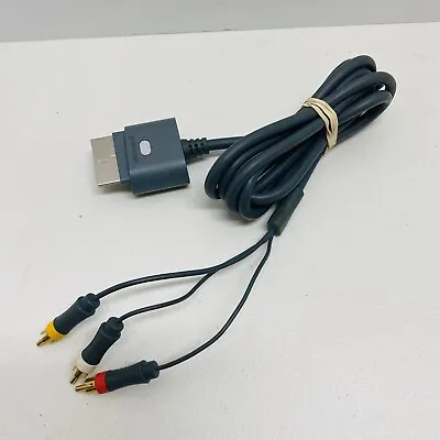 Working Original Microsoft XBox 360 Composite AV Cable Cord X810973-001 • $7.95