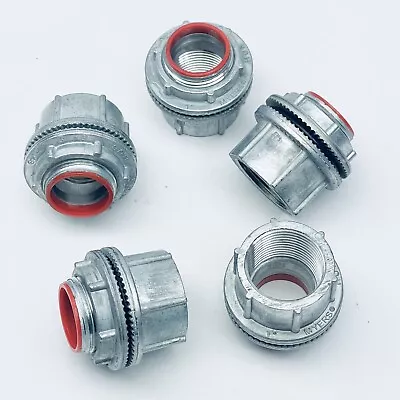 Lot Of 5 Crouse Hinds Fittings Myers 1  Hubs Series St-3 Die Cast Zinc • $49.95