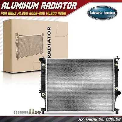 $129.99 • Buy Radiator W/ Oil Cooler For Mercedes-Benz ML350 2006-2011 ML500 R500 2006-2007
