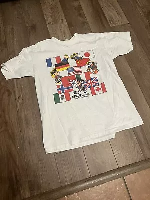 Vintage 1982 Disney Epcot Center World Showcase Shirt Oneita Size XL • $90