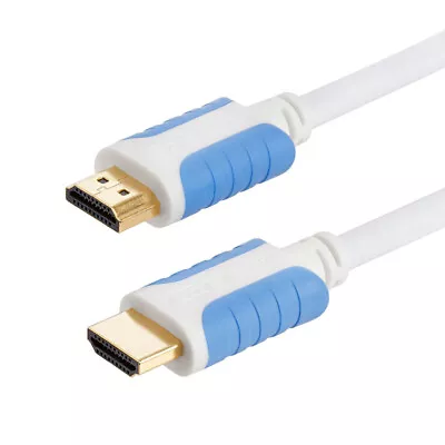 6 FT White HDMI 2.0 Cable 4K Ultra High-Speed HDMI Cord With 3D HDR & Ethernet • $7.49
